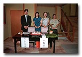 Myojinkan reception team