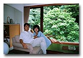 Our guests enjoying their room